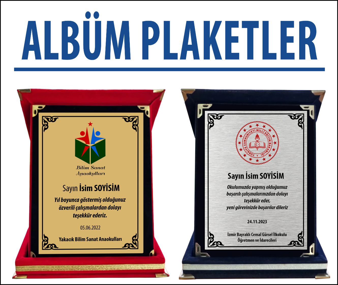 albüm plaket toptan en ucuz ekonomik örnekleri modelleri çeşitleri yapan yerler yaptırma sipariş firmalar