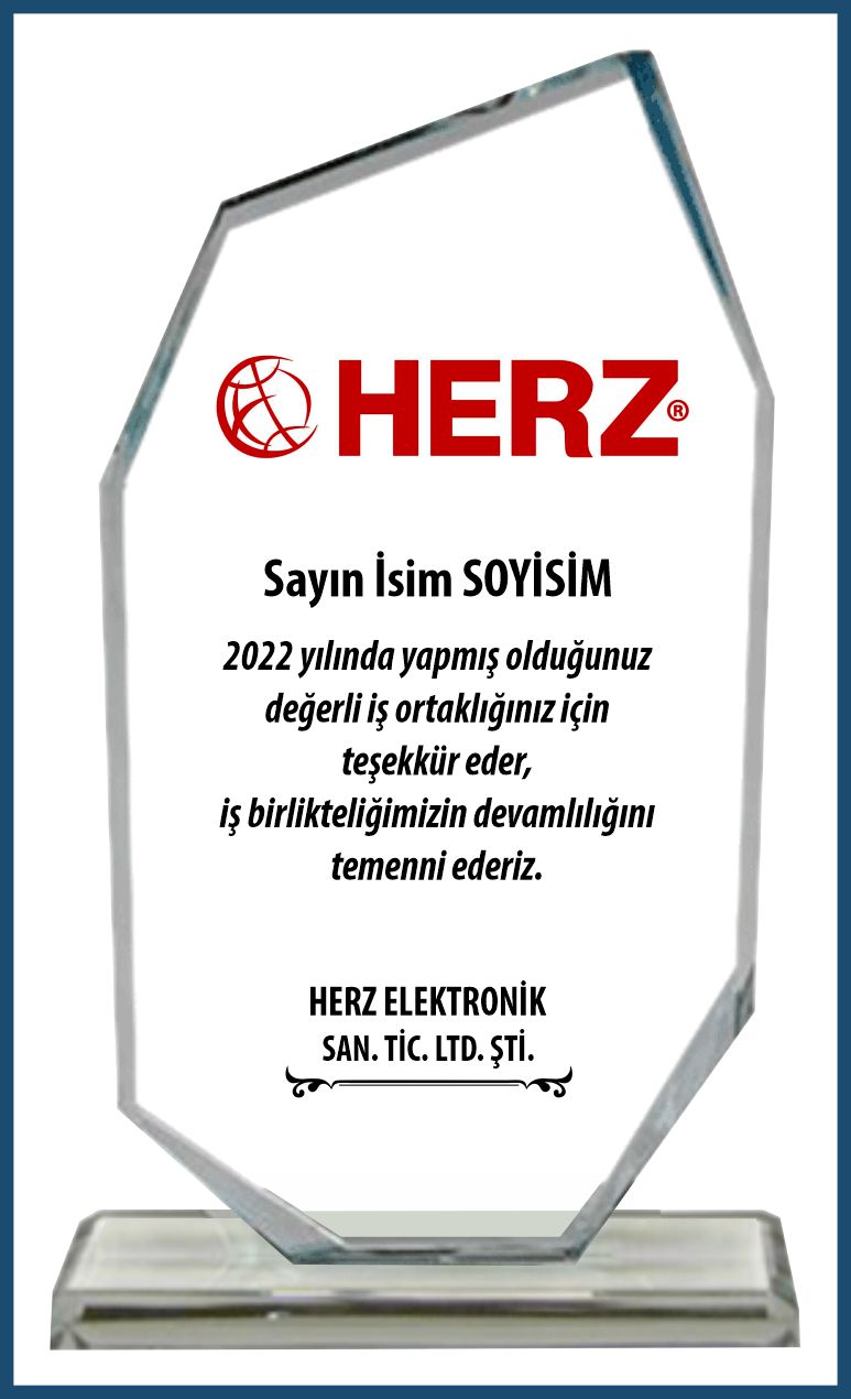 cam kristal plaket 003