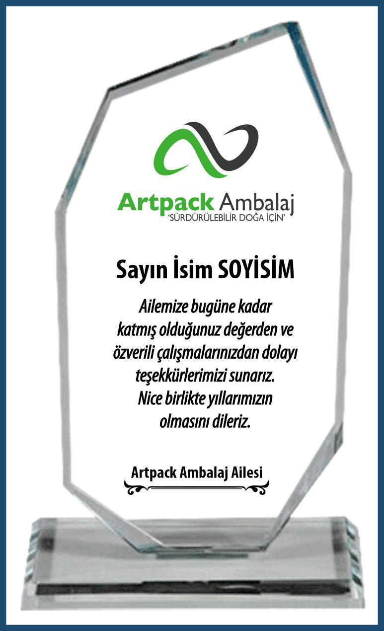 izmir kıdem yılı hizmet yılı çalışma yılı plaketi 005