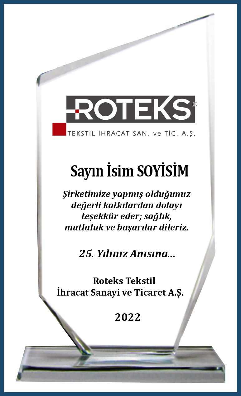 izmir kıdem yılı hizmet yılı çalışma yılı plaketi 011