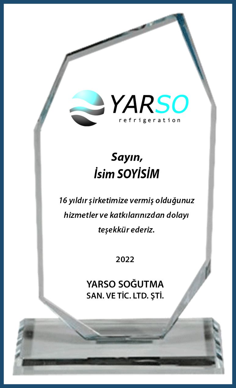 izmir kıdem yılı hizmet yılı çalışma yılı plaketi 014