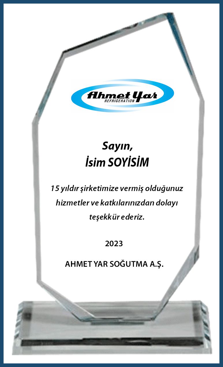izmir kıdem yılı hizmet yılı çalışma yılı plaketi 015
