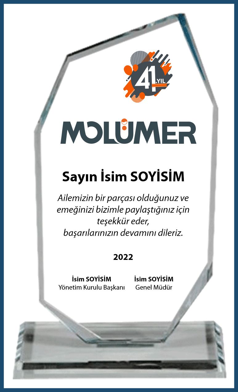izmir kıdem yılı hizmet yılı çalışma yılı plaketi 018