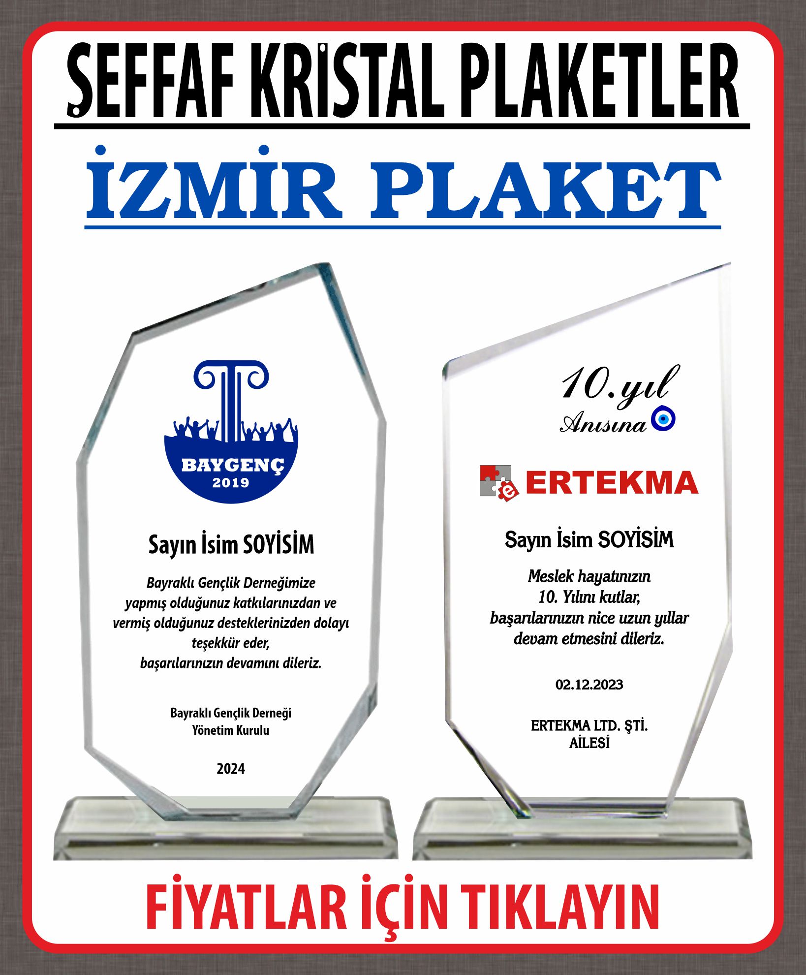 izmir plaket izmir kristal plaket toptan cam plaket fiyatları ekonomik en ucuz yaptırma yapan yerler toplu sipariş firmalar imalat imalatçı acil