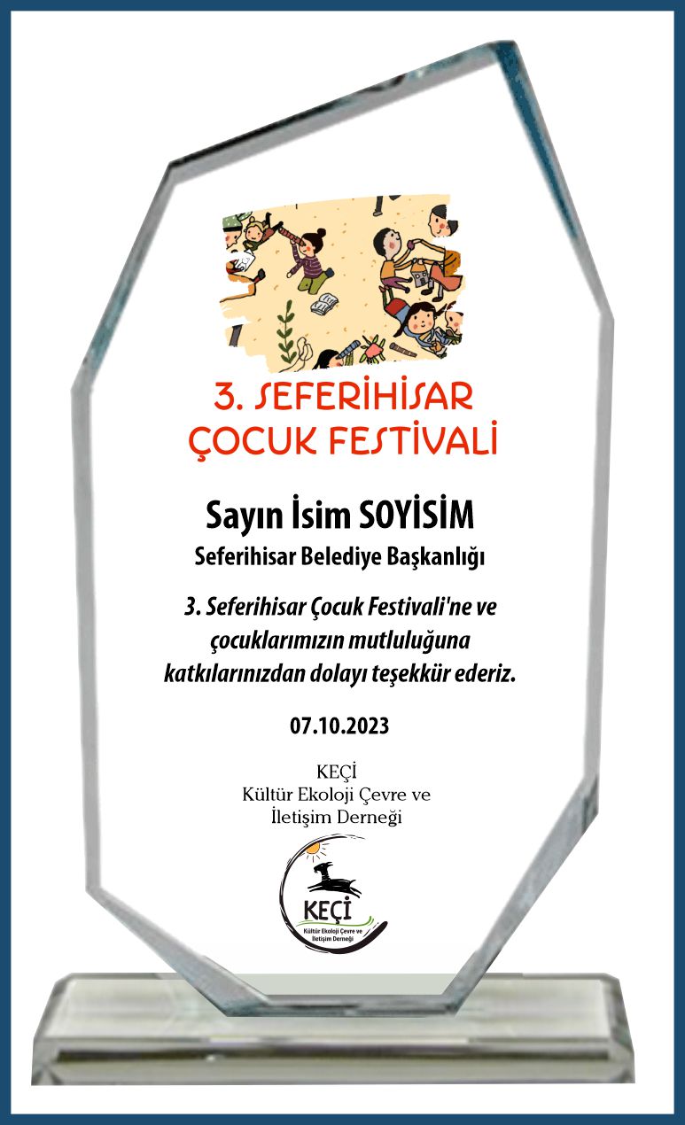 keçi plaket 43226